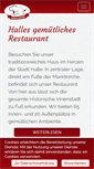 Mobile Screenshot of moenchshof-halle.de